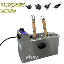 110V/220V Desktop Electric 2000W 2 Baskets Pasta Cooker Noodle Cooking Machine
