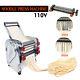 110v 370-550w Commercial Electric Pasta Press Maker Dumpling Skin Noodle Machine