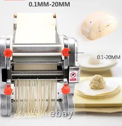 110V 3/9mm Electric Pasta Press Maker Noodle Machine Dumpling Skin Home