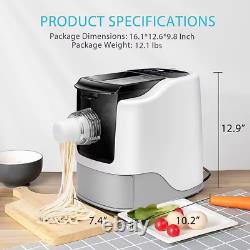 110V Electric Automatic Pasta Ramen Noodle Maker Machine with 13 Different Shapes