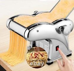 110V Electric Dumpling Dough Skin Noodles Automatic Pasta Maker Machine 135W