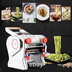 110V Electric Noodle Machine Stainless Steel Spaghetti Pasta Press Maker 24cm