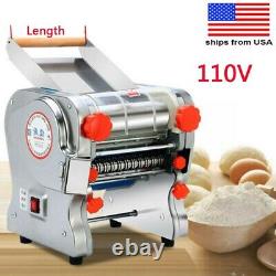 110V Electric Pasta Maker Noodle Machine Dumpling Skin Maker for Home Restaurant