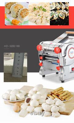 110V Electric Pasta Maker Noodle Machine Dumpling Skin Maker for Home Restaurant