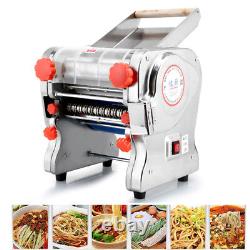 110V Electric Pasta Maker Noodles Machine Home Restaurant Dumpling Skin Roller