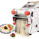 110v Noodle Machine Stainless Steel Electric Pasta Press Maker Commercial Home