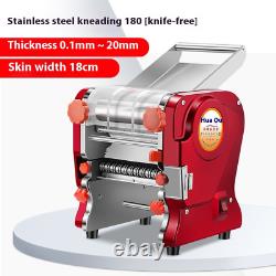 220V Automatic Household Dough/Noodle Adjustable Electric Pasta Maker Machine