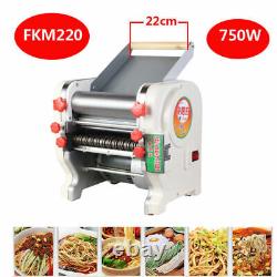 220V Electric Noodle Machine Pasta Dumpling Maker Machine 3/9mm Width Noodle