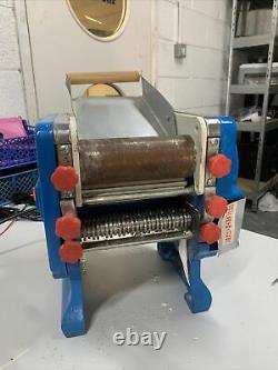 220V Electric Pasta Maker Dumpling Skin Roller Noodles Machine