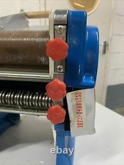 220V Electric Pasta Maker Dumpling Skin Roller Noodles Machine
