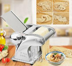 220V Stainless Steel Electric Pasta Maker Dumpling Dough Skin Noodles Machine