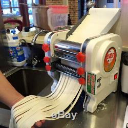 240mm Width Commercial Electric Pasta Maker Noodles Roller Machine Home FKM240