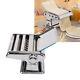 3 Blade Noodle Maker Manual Pasta Machine Stainless Steel Dough Sheeter Gs0