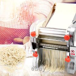 3mm/9mm 110V Electric Dumpling Skin Noodle Machine Pasta Press Maker 550W