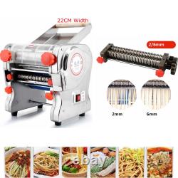 750W Electric Pasta Maker Noodles Machine Home Restaurant Dumpling Skin Roller