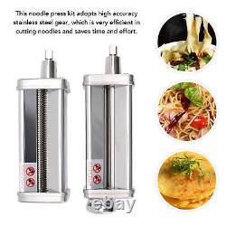 8 Gears Pasta Maker Attachment Stainless Steel Manual Pasta Sheet Roller Stand