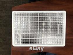 8 White Plastic rack Perforated Stackable Drying Trays for all Pasta Machines