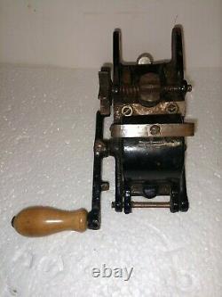 Antique Cast Iron VITANTONIO Cavatelli Gnocchi Pasta Machine Cutter Tool Maker