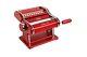 Atlas 150 Machine, Made In Italy, Includes Pasta Cutter, Hand Crank, And Red
