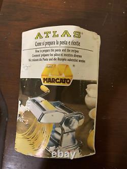 Atlas Marcato Multi Pasta Machine Maker Set Model # 150mm Deluxe Italy