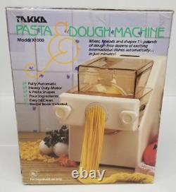 Automatic Pasta Maker Bread Dough Machine Takka X1000 Heavy Duty Electric Noodle