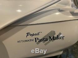 Automatic Pasta Sausage Maker Machine POPEIL 12 Dies P400