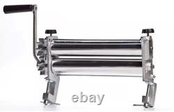 Botini Manual Dough Roller Press with clamp. Make Pasta, Noodles, Breads, Pizza