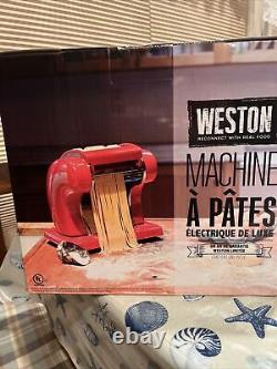 Brand New Weston Deluxe Electric Pasta Machine