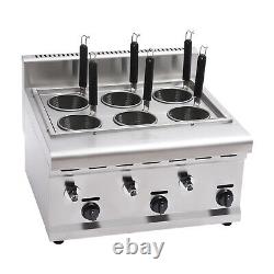 Commercial 6 Baskets Electric Noodles Cooker / Pasta Cooking Machine 110V USA