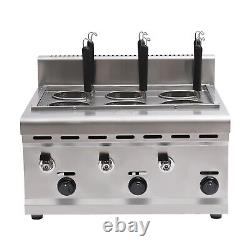 Commercial 6 Baskets Electric Noodles Cooker / Pasta Cooking Machine 110V USA