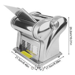 Commercial Electric Dough Roller Sheeter Noodle Pasta Maker Machine 110V 135W