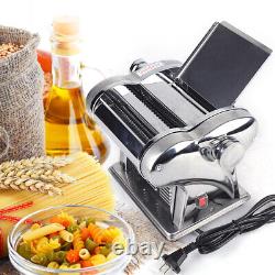 Commercial Electric Dough Roller Sheeter Noodle Pasta Maker Machine 110V 135W