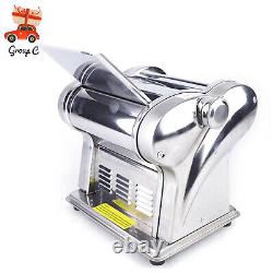 Commercial Electric Dough Roller Sheeter Noodle Pasta Maker Machine 135W Durable