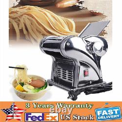 Commercial Electric Dough Roller Sheeter Noodle Pasta Maker Machine 135W Durable