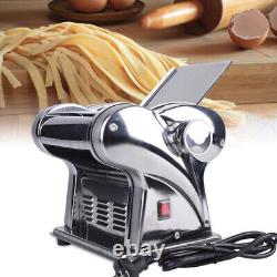 Commercial Electric Dough Roller Sheeter Noodle Pasta Maker Machine 135W Durable