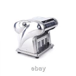 Commercial Electric Dough Roller Sheeter Noodle Pasta Maker Machine 135W Durable