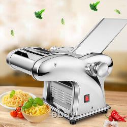 Commercial Electric Dough Roller Sheeter Noodle Pasta Maker Machine 135W Durable