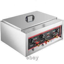 Commercial Electric Pasta Cooking Machine Noodle Boiler 6 Holes Pasta Maker 220V