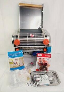 Commercial Home Stainless Steel Electric Pasta Press Maker Noodle Machine READ