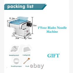 DIY Household Electric Noodle Machine Pasta Dumpling Wrapper Maker Cutter 220V