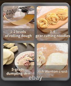 Dumpling skin machine Noodle Pasta Maker Machine Cutter Fresh Spaghetti Roller