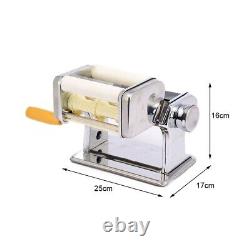Effortless To Use Pasta Maker Noodle Machine Stainless Steel Manual Making