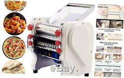 Electric Automatic Pasta Maker Machine with Stainless Steel Noodle Dough Roller
