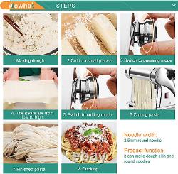 Electric Family Pasta Maker Machine Noodle Maker Pasta Dough Spaghetti Roller Pr