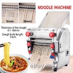 Electric Noodle Machine Dumpling Skin Pasta Press Maker Commercial Home 110V