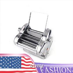 Electric Noodle Pasta Machine Noodle Skin Pasta Press Maker Commercial Home 110V