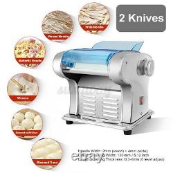 Electric Noodle Press Machine Pasta Maker Dough Cutter Dumplings Roller 135W