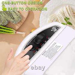 Electric Pasta Machine, Automatic Pasta Maker with 9 Noodle Molds and 3 Dumpling
