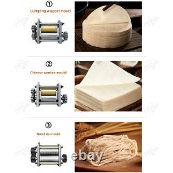 Electric Pasta Machine Dumpling Wrapper Maker Square or Round Mould Multi Size