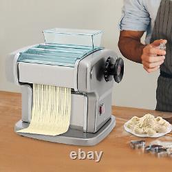 Electric Pasta Maker Automatic Noodle Machine Fresh Pasta Dough Roller 9 Gears